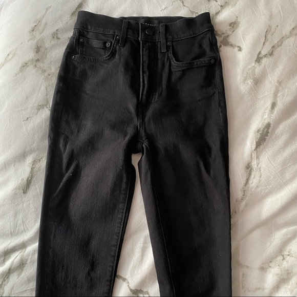 Aritzia Denim Forum Black High Waisted Jeans - Picture 2 of 3